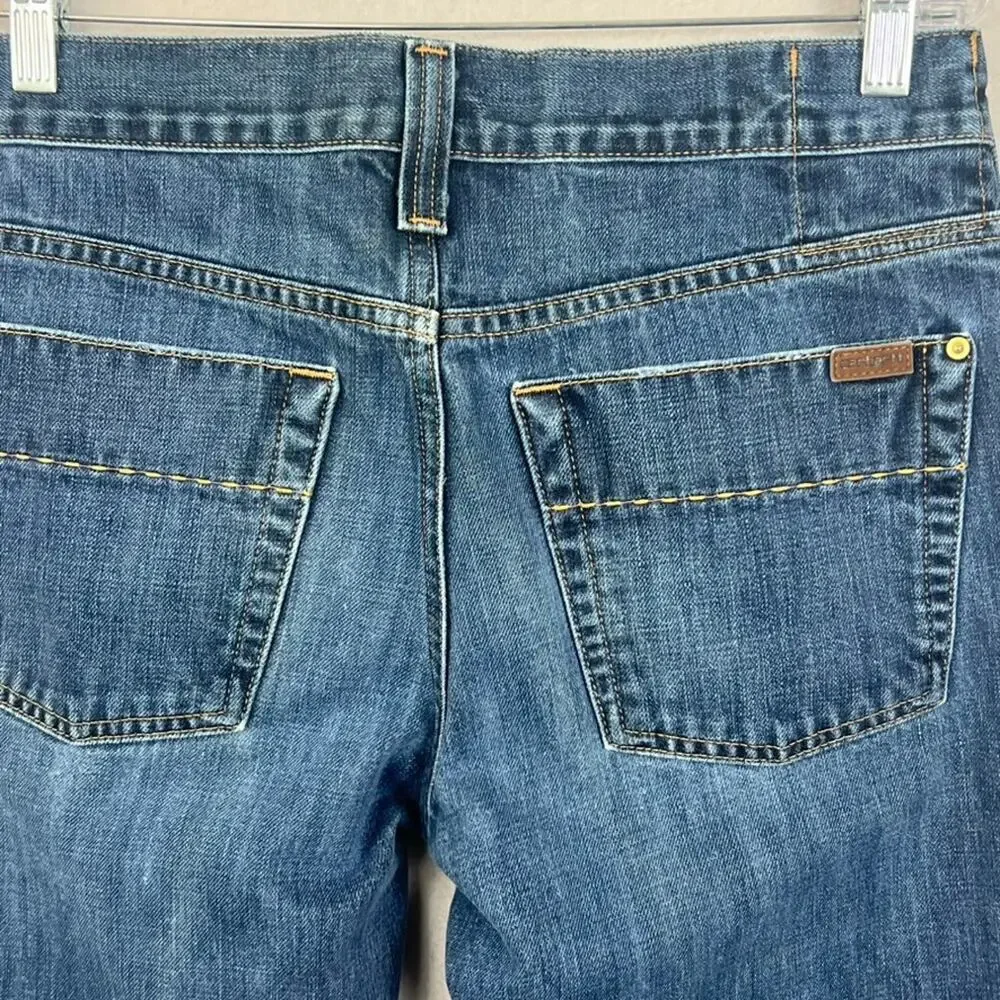 Carhartt Jeans Men's 30x32 Dark Wash Relaxed Fit Bootcut Denim B310 DRT